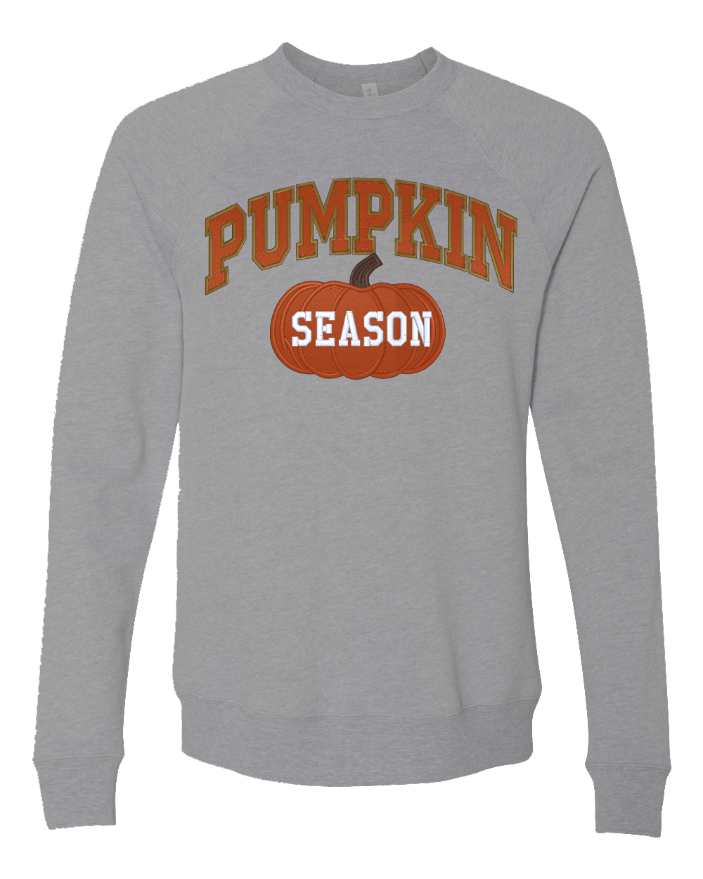 Pumpkin Season Embroidered Sweatshirt