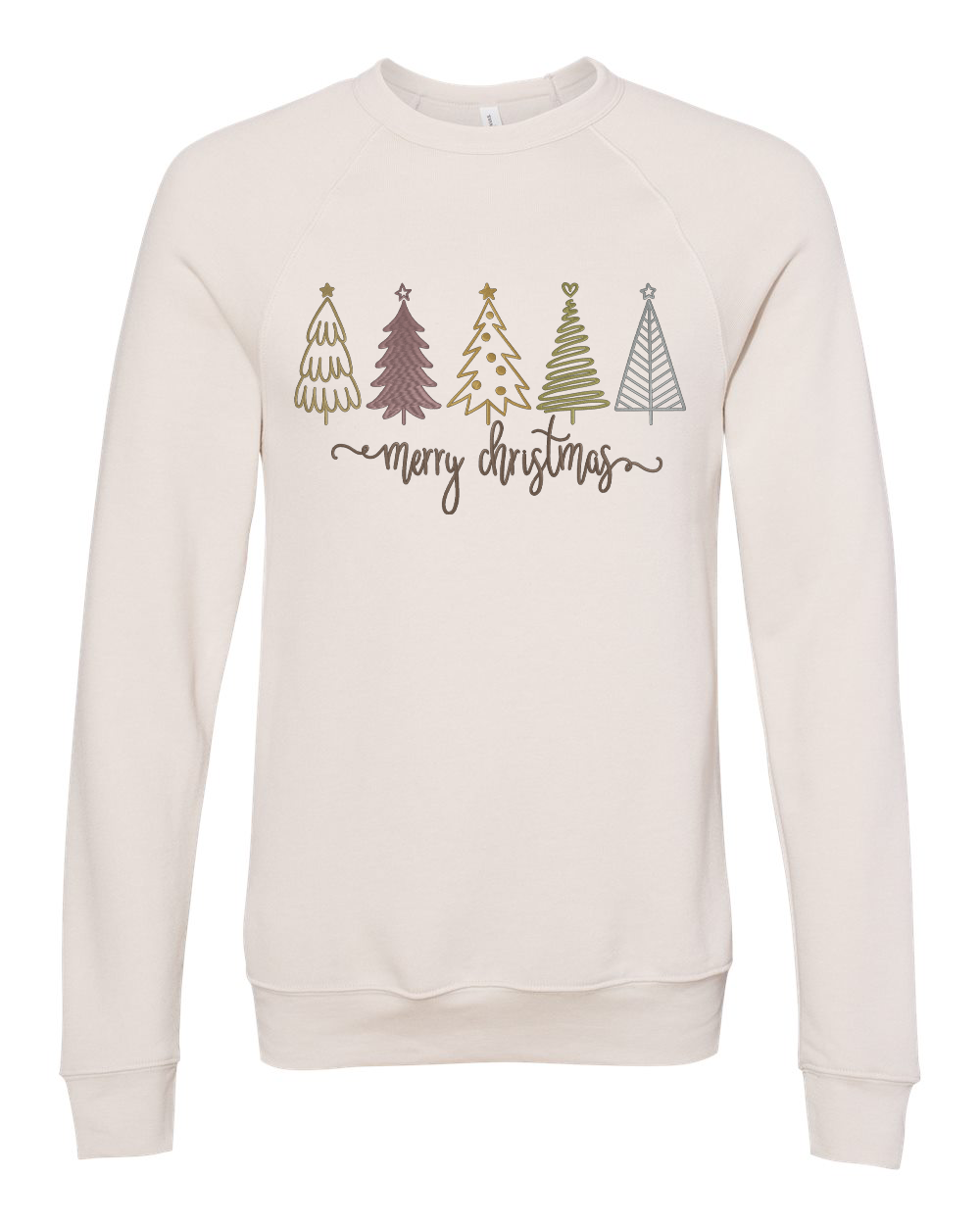 Five Trees Ivory Embroidered Sweatshirt